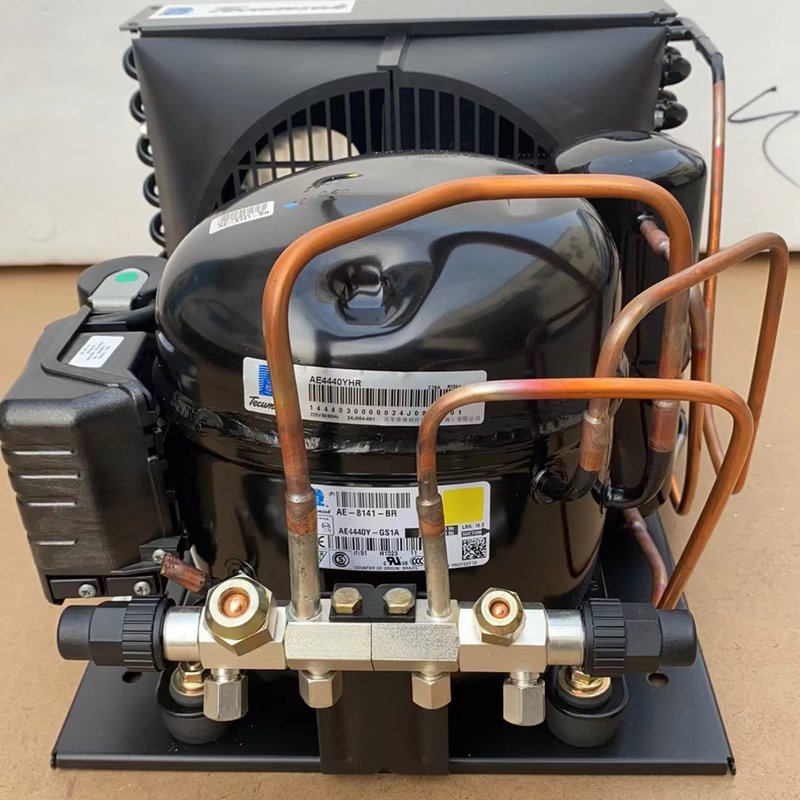 1.5 Hp Ac Unit Fan Small Refrigeration Condensing Unit for Refrigerator Air Cooled Compressor