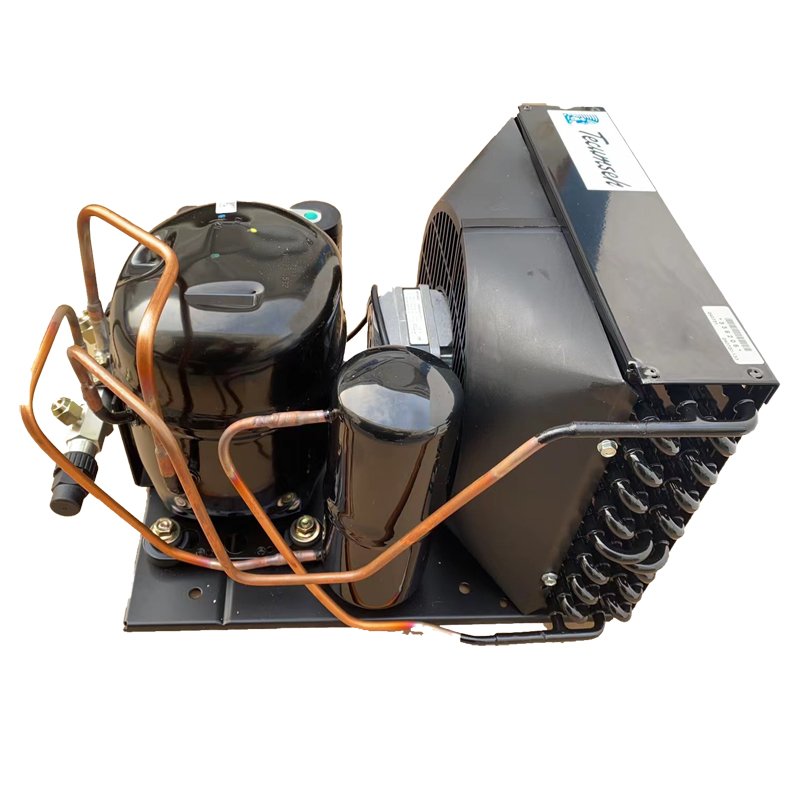 1.5 Hp Ac Unit Fan Small Refrigeration Condensing Unit for Refrigerator Air Cooled Compressor