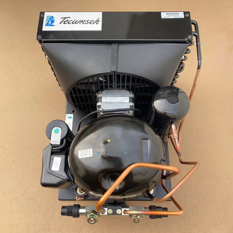 1.5 Hp Ac Unit Fan Small Refrigeration Condensing Unit for Refrigerator Air Cooled Compressor