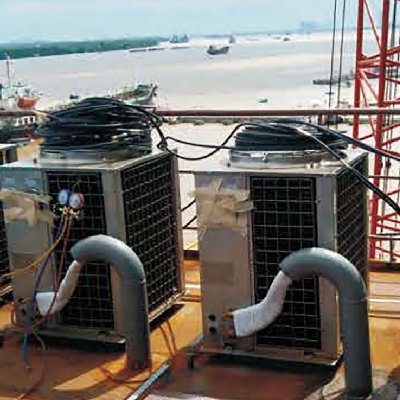 Marine Cabinet air Conditioning Industrial Rittal Cabinet Non Condensing Rooftop Unit Water air Conditioning