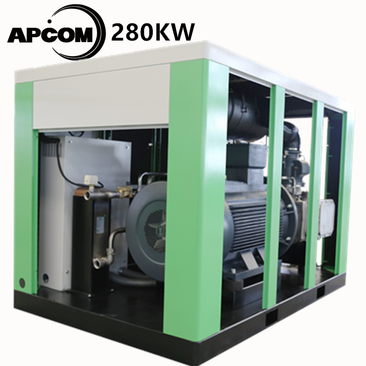 APCOM 1800 Cfm 380 hp 280 kw Oil Free air Compressor 1800cfm 380hp 280kw Screw Oil Free air Compressor