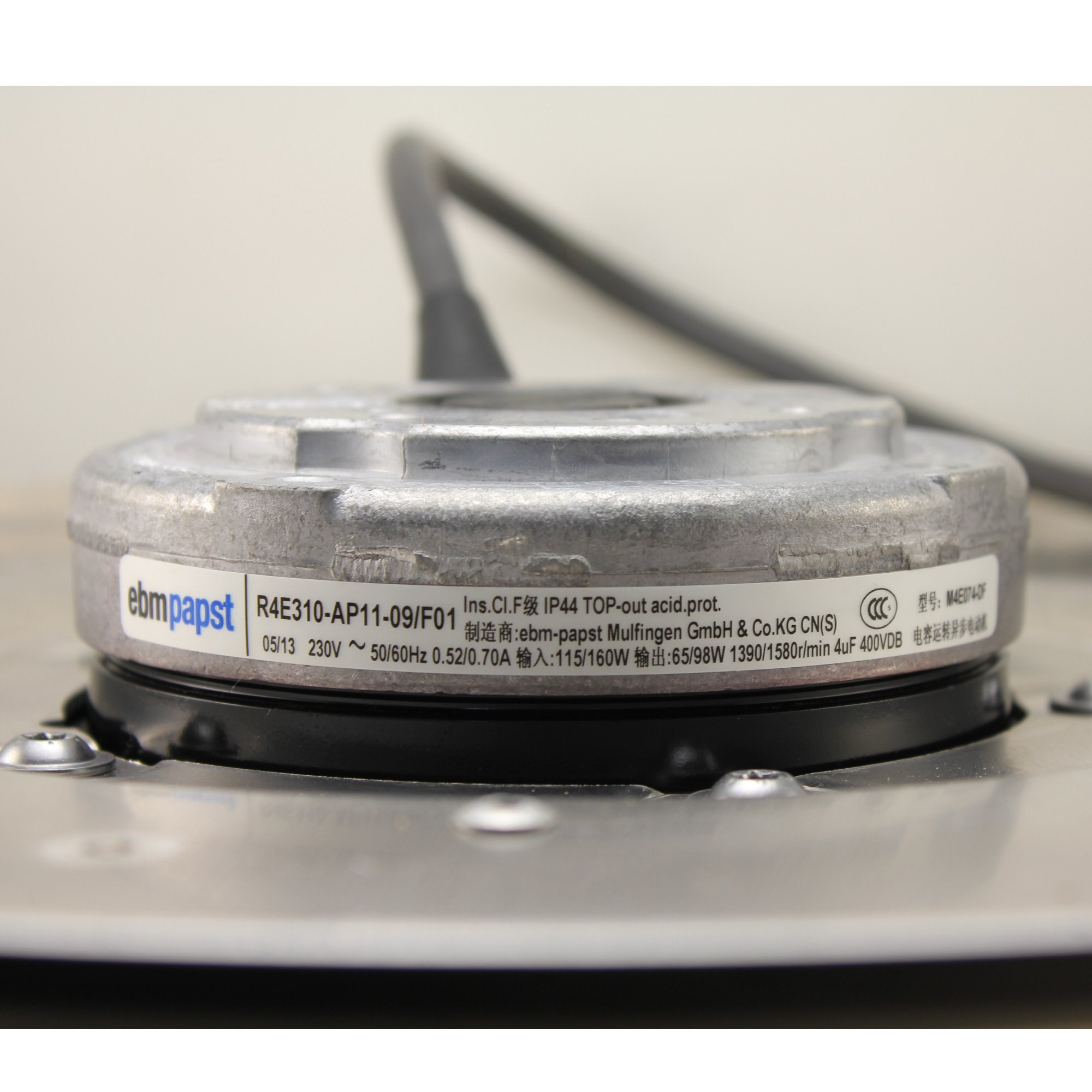New AC230V 0.52A 115W M4E074-DF R4E310-AP11-09/F01 Purifying Condenser FFU Fan Centrifugal Blower Fan