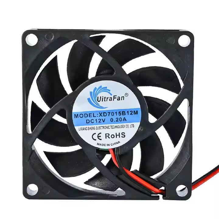 70mm Silent DC 5V 12V 24V Ventilation Fans 7015 Axial Fan Heater Cooling Fan 70*70*15MM