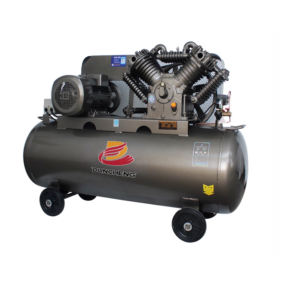 7.5kw 10hp 3kw Industrial Air Compressors Machine Piston Type 3 Piston Air Compressor With 300L Tank for Mining Painting