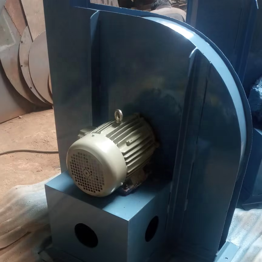 High Durability Industrial 5 H.P AC Motor Furnace Centrifugal Blower Low Noise Steel Blades Bulk Supply LVD Competitive Price