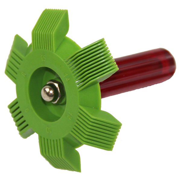 CT-351 Green Product Cooling Brush Radiator Condenser Fin Comb Refrigeration Hand Tools Fin Comb Fin Straightener