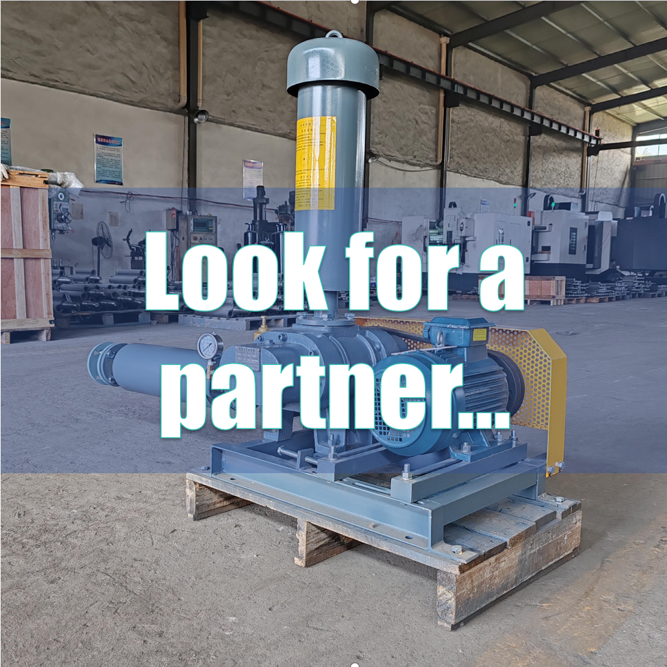 OEM Customizable Electric Roots Blower Aerator Three-Lobe Design Cast Iron Blades New Condition Centralized Feeding Assistance