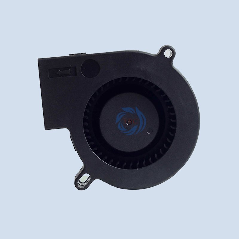 CE RoHS Approved 7525 Series Industrial Fan 75 mm 48v 12v 24v Dc Silent Blower Fan High Flow Low Noise