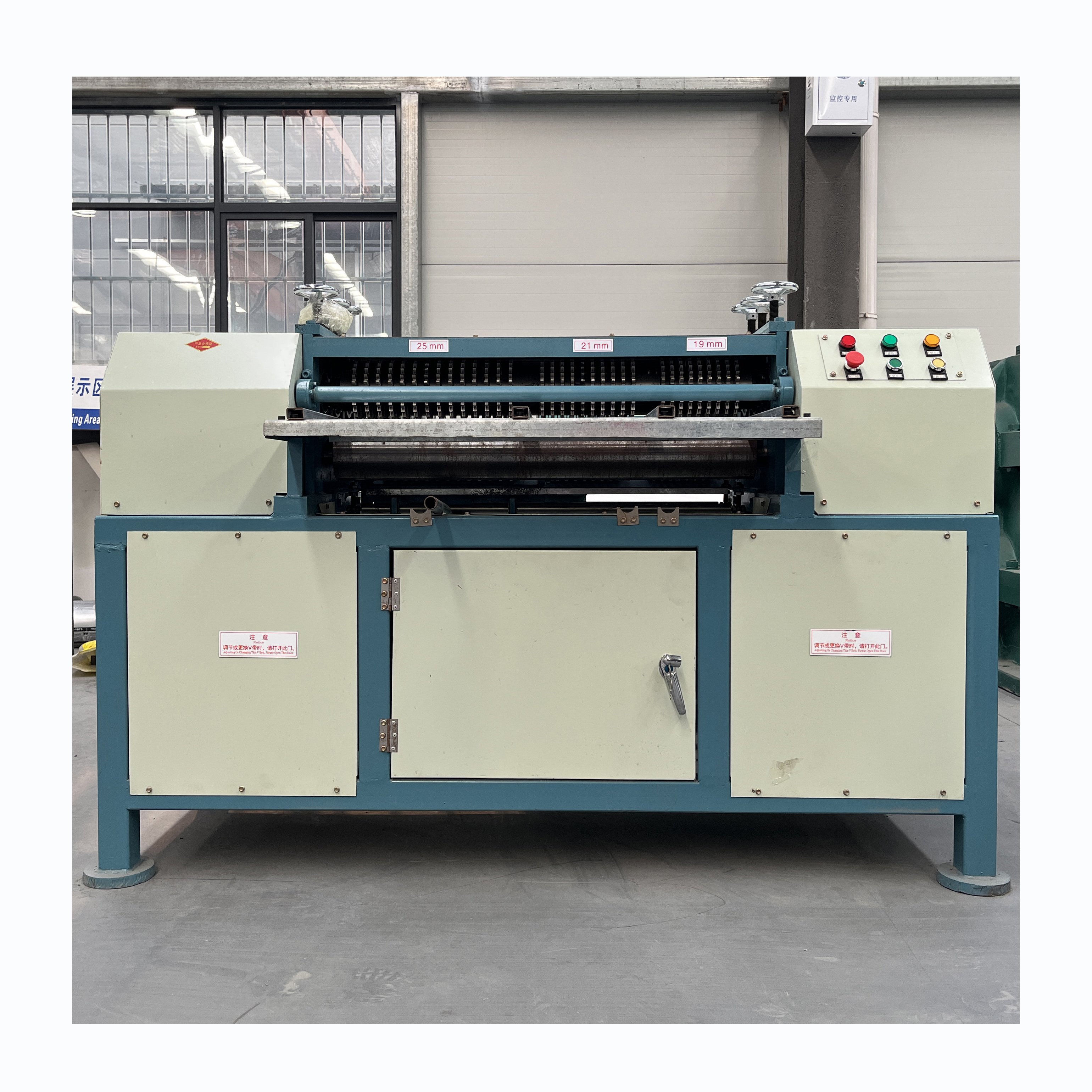 Aluminum Clad Iron Radiator Stripper Machine air Condense Radiator Stripping Machine Radiator Recycling Machine