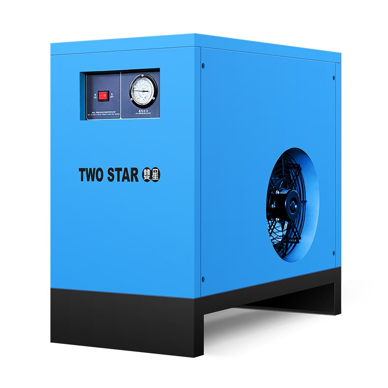 Custom 1.5/2/2.5/3 M3/min Industrial Desiccant Air Dryer Refrigeration Compressor Rotary Screw Air Compressor With Air Dryer