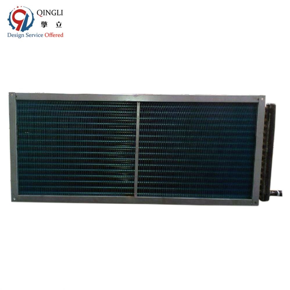 Aluminium Fin Copper Tube Air Cooler Refrigerator Condenser Evaporator Coil