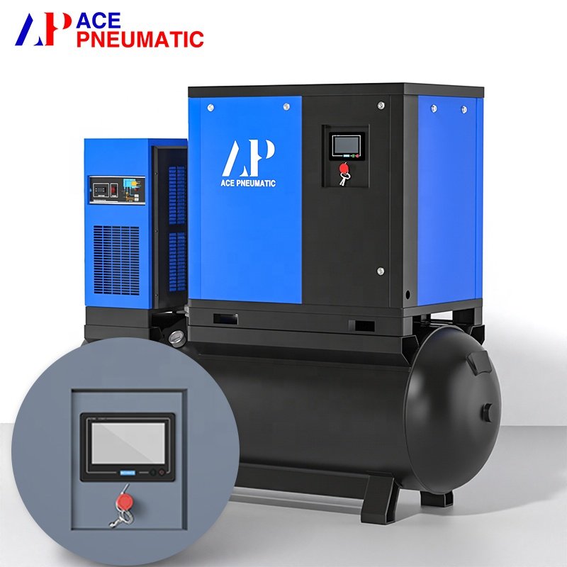 Silent Rotary Screw air Compressor 7bar-10bar Industrial Compressor 7.5kw-75kw Compressor Buy