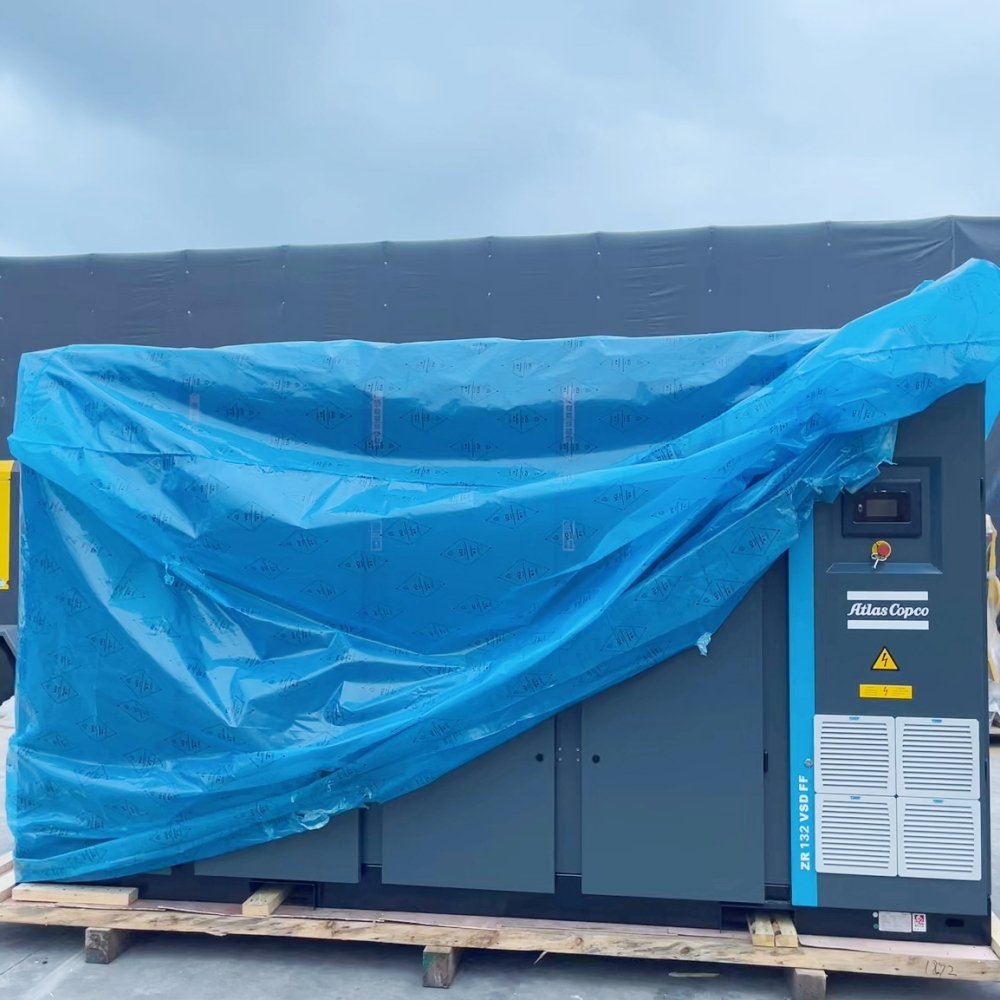 Factory Original Atlas Copco Air Compressor G11 GA30 GA37 GA45 GA55 GA75 GA90 VSD FF Injected Rotary Screw Using Gasoline Engine