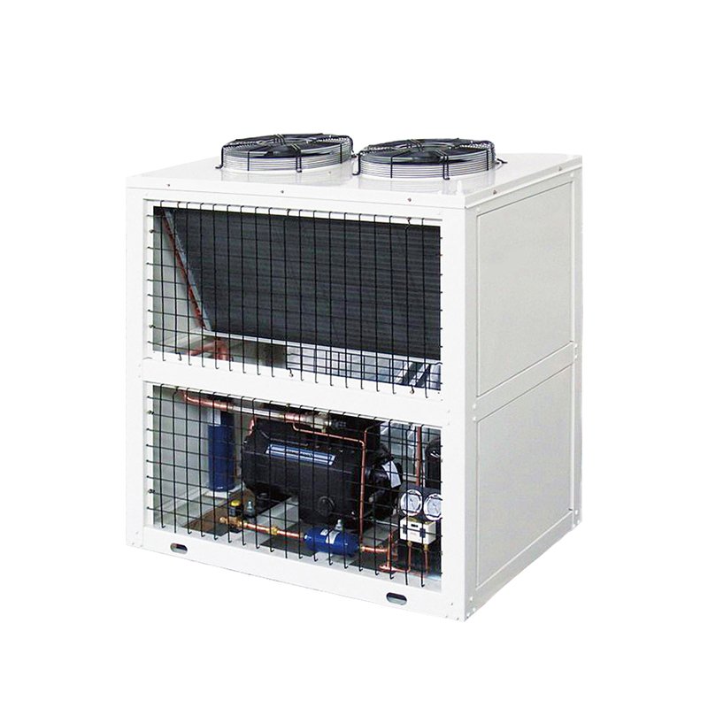 10hp 20hp Industrial Semi-hermetic Refrigeration Equipment Compressor Condenser Units Cold Room Air Cooled Condensing Unit