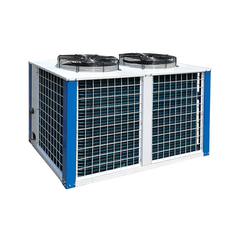 10hp 20hp Industrial Semi-hermetic Refrigeration Equipment Compressor Condenser Units Cold Room Air Cooled Condensing Unit