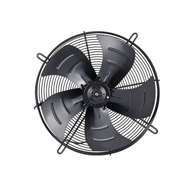 AC Axial Fan External Rotor Motor Suction Type Exhaust Cooling Ventilation Fan for Condensers Refrigeration Cooling