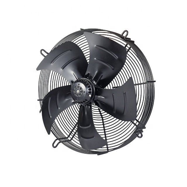 AC Axial Fan External Rotor Motor Suction Type Exhaust Cooling Ventilation Fan for Condensers Refrigeration Cooling