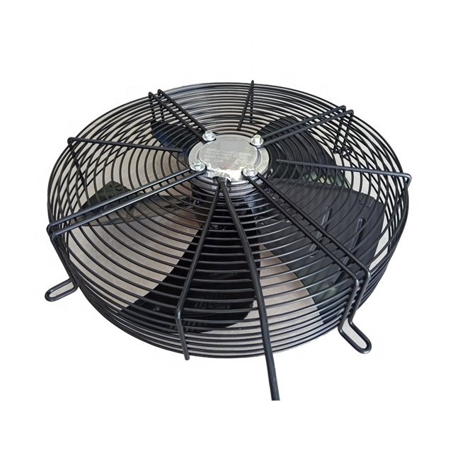 AC Axial Fan External Rotor Motor Suction Type Exhaust Cooling Ventilation Fan for Condensers Refrigeration Cooling