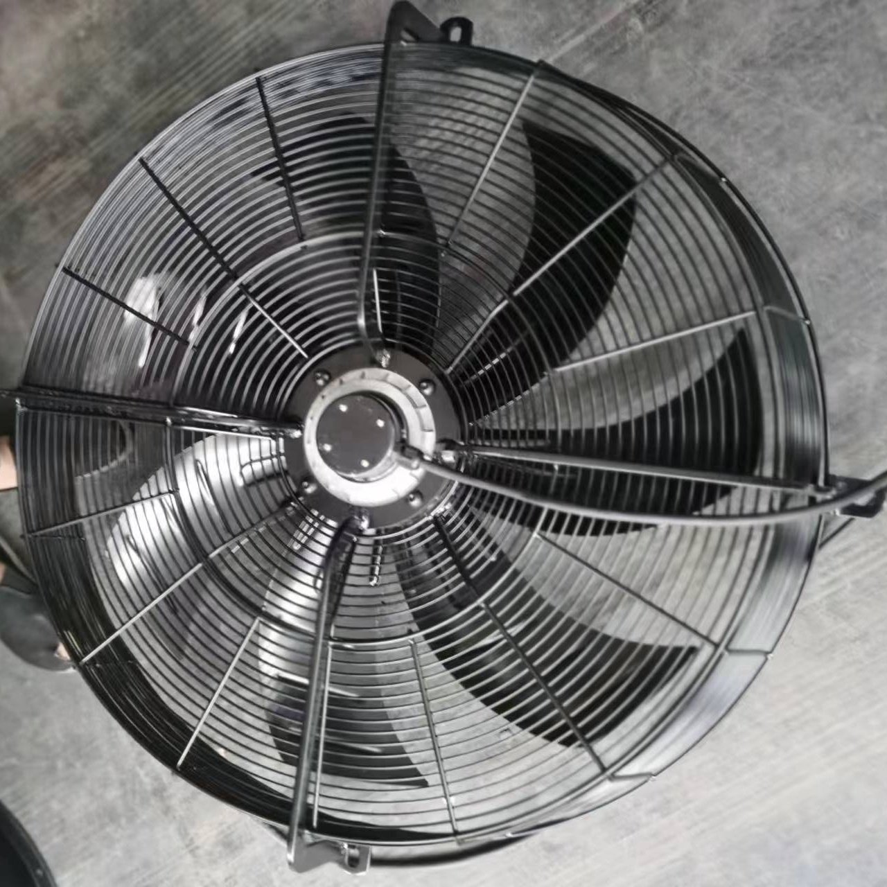 AC Axial Fan External Rotor Motor Suction Type Exhaust Cooling Ventilation Fan for Condensers Refrigeration Cooling
