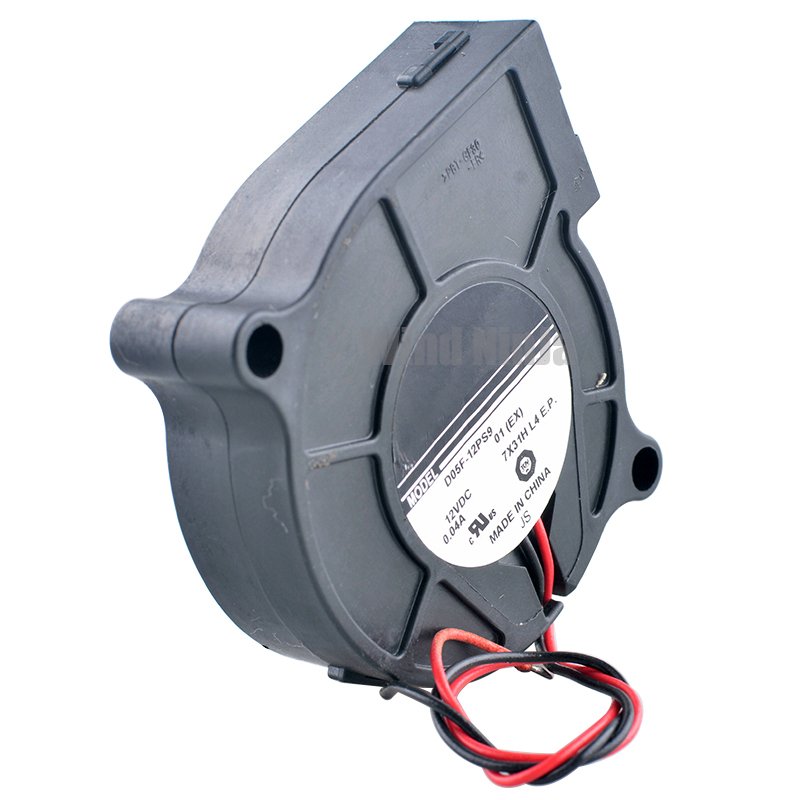 D05F-12PS9 5cm 50mm Blower Fan 50x50x15mm DC12V 0.04A 2800rpm Quiet Centrifugal Fan Cooling Fan for Humidifier Printers