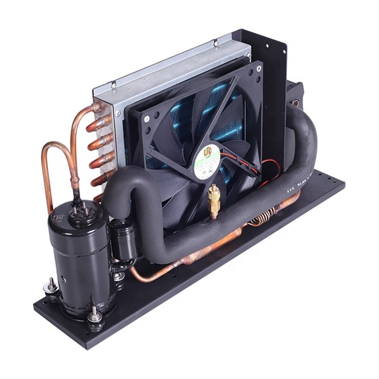 HVAC DC 24V 600w Mini air Conditioning Condensing Cooling Unit