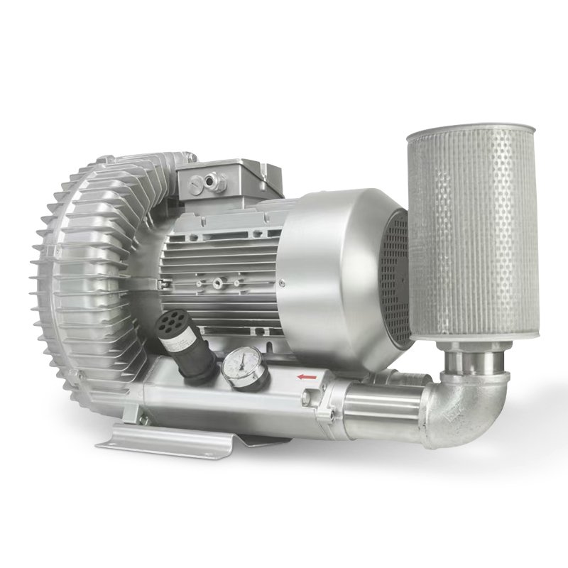1 Stage Three Phase High Pressure Sewage Treatment Aeration Ring Blower Fan Price