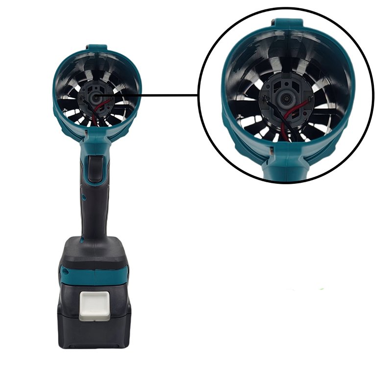 Jet Blower Portable Violent Turbo Fan for Makita 18VBatteryWireless Handheld Fan ForCleaning Hair Dry Electric Air Blower Jetdry