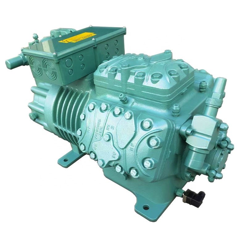 50HP Bitzer Condensing Unit Refrigeration 151.6m3/h AC Customized Two-stage Industrial Semi-hermetic Air Compressor