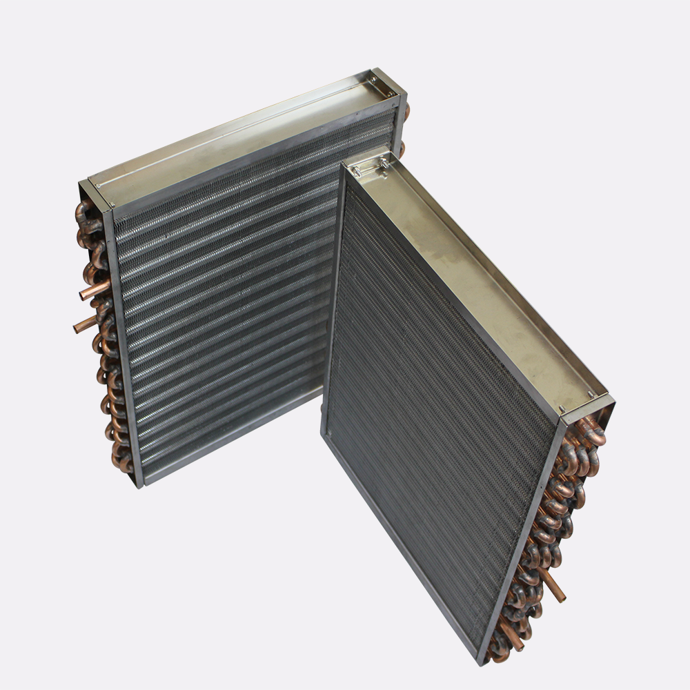 Best Sale Customized Small Air Cooled Copper Tube Condenser Heat Exchange Chiller Copper Tube Aluminum Fin Heat Exchanger