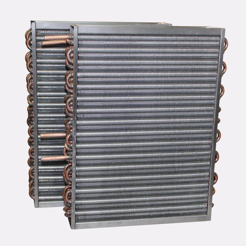 Best Sale Customized Small Air Cooled Copper Tube Condenser Heat Exchange Chiller Copper Tube Aluminum Fin Heat Exchanger