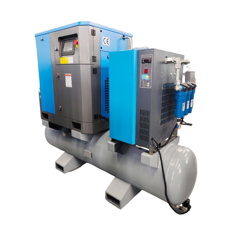 Wholesale to B Screw air Compressor 7.5kw 10hp 220V 380V air Compressor with Three Phase