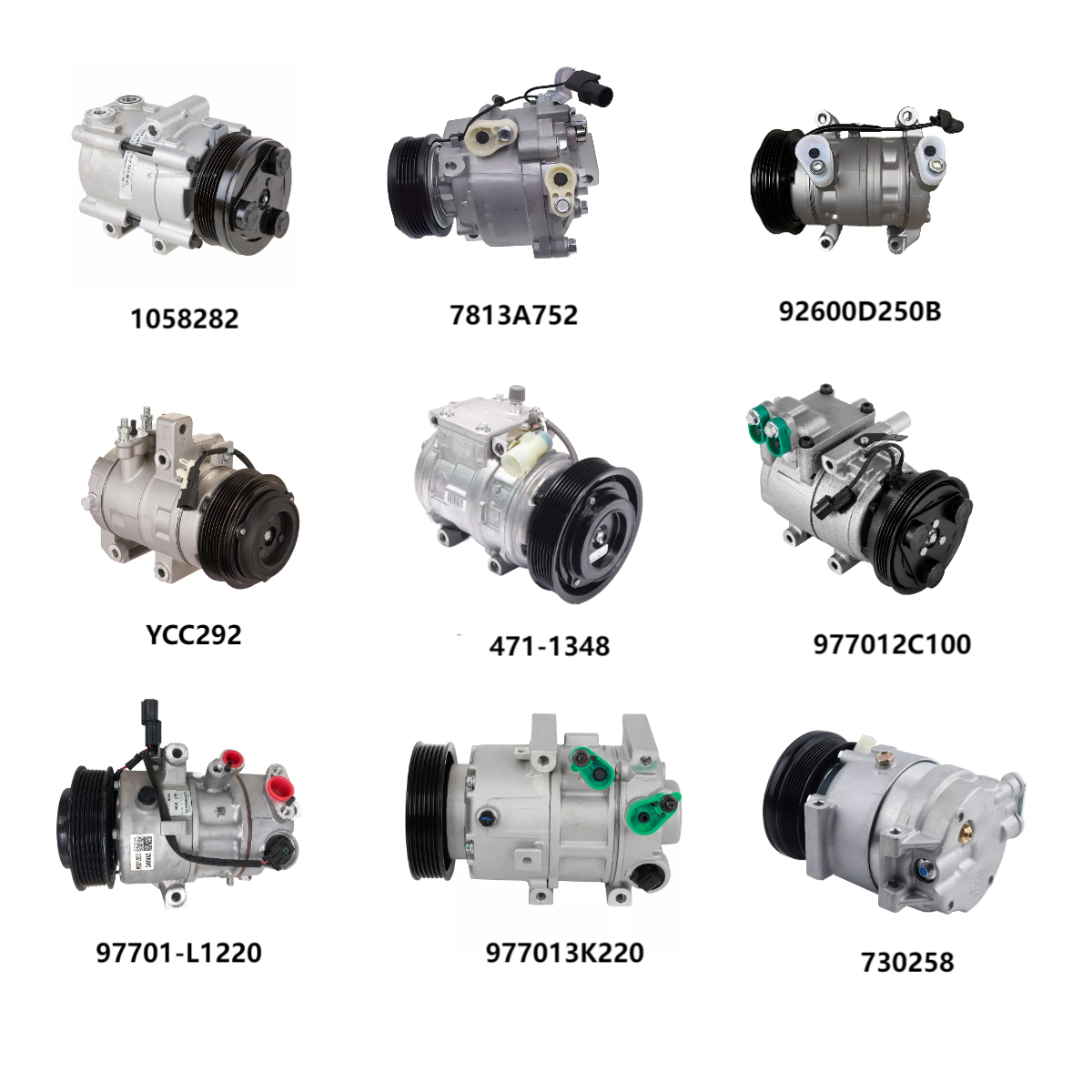 HS15 3636288 3645825 Auto A/C Compressor Air Compressor air Conditioner for Ford RANGER 2.5TD 12v R134a PGA46/200ML