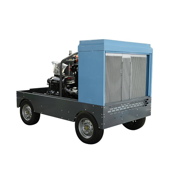 Mining Use 13bar Useful 15 M3/min 530CFM Portable Rock Drill air Compressor for Borehole Drilling Rig