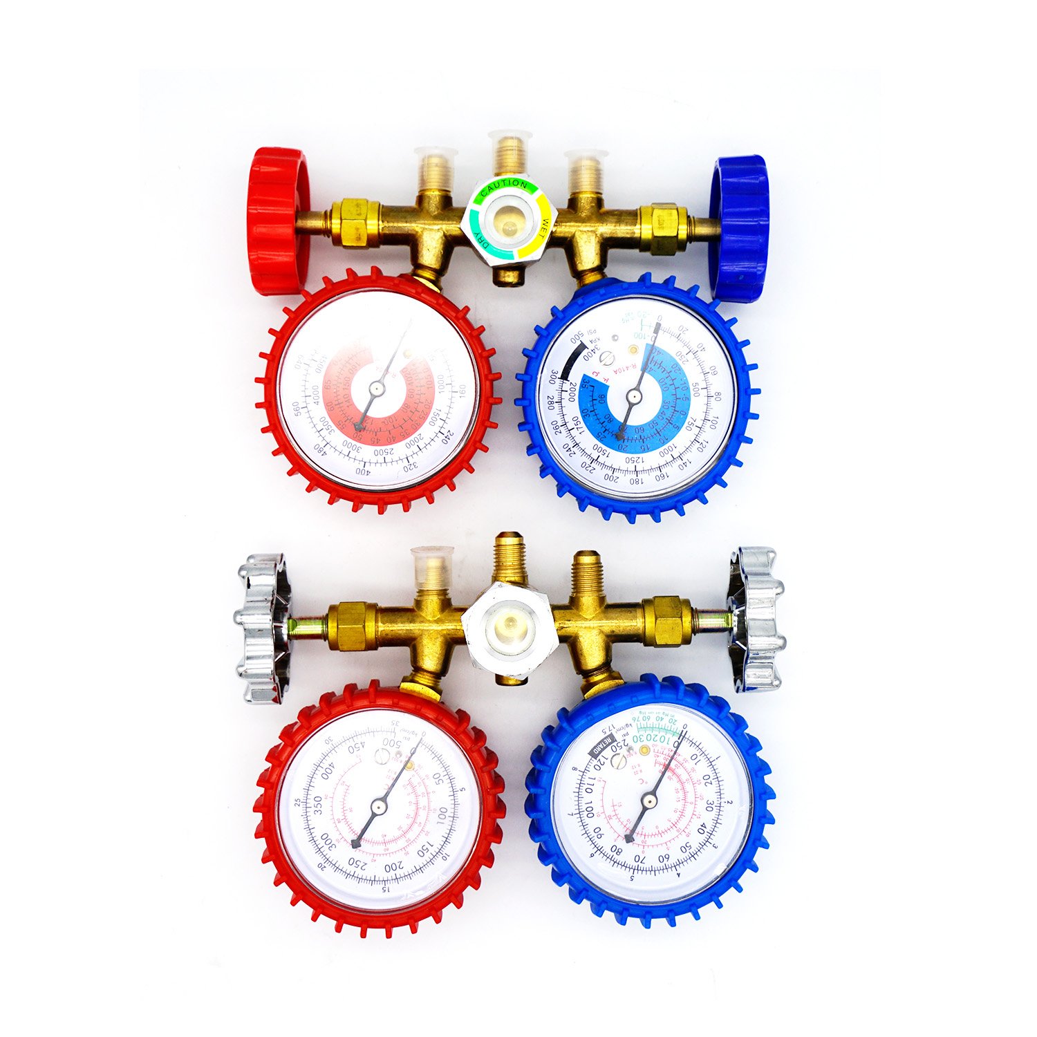Air Conditioning Tools CT536 Type Manifold Gauge Set Copper And Brass Refrigeration R22 Gauge Valve Air Conditioner Gauge Valve