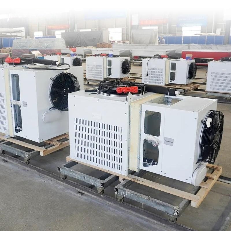 Monoblock Refrigeration Unit for Cold Room Freezer Air Cooled Industrial Unit Rapid Refrigeration
