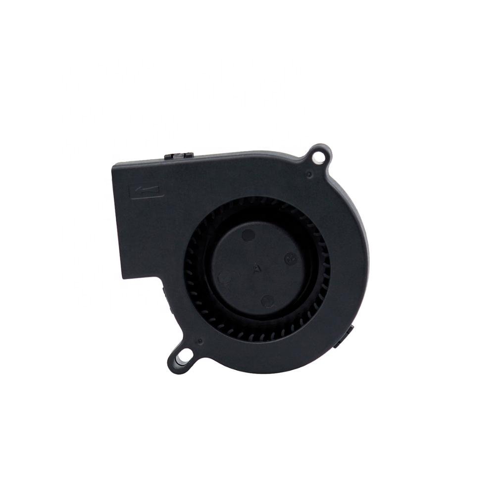7525 75x75x25mm Sleeve Bearing Dc Fan Ventilation 75mm Dc Brushless Blower Fan 12v