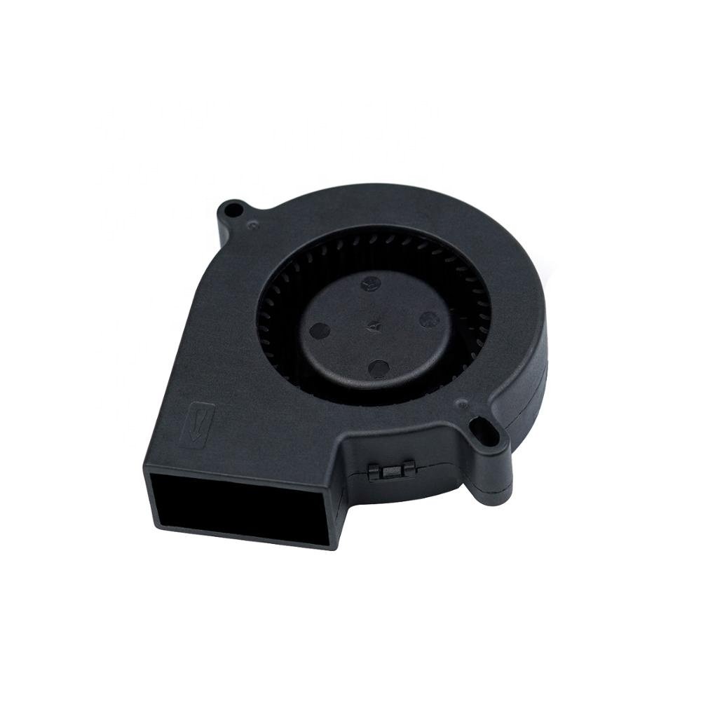 7525 75x75x25mm Sleeve Bearing Dc Fan Ventilation 75mm Dc Brushless Blower Fan 12v