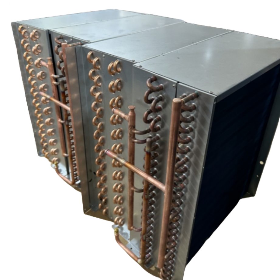 Customized 9.52mm Fin Tube Heat Exchanger Coil AC Cooling Fin Type Heat Exchange Refrigeration Equipment