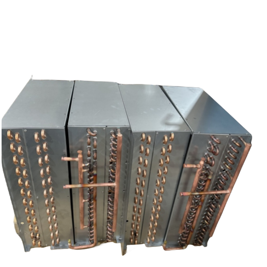 Customized 9.52mm Fin Tube Heat Exchanger Coil AC Cooling Fin Type Heat Exchange Refrigeration Equipment