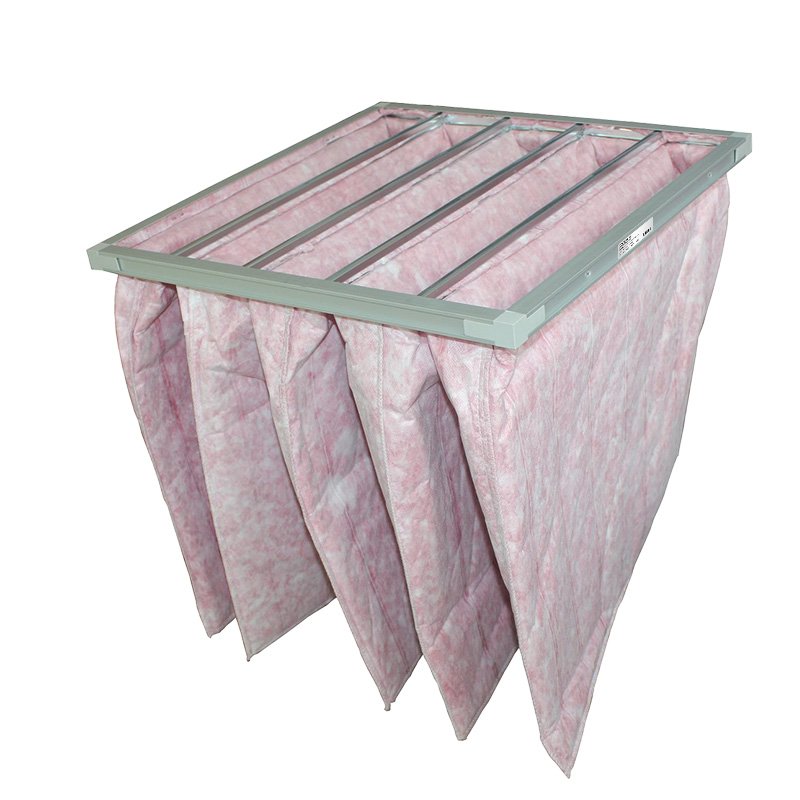 Factory HVAC Air Conditioning System High Airflow Cotton Bag Filter Pocket HEPA Fiberglass Ventilation Carbon Cardboard Farm New