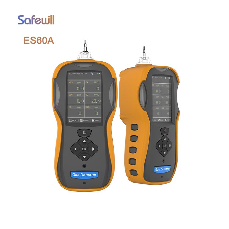 The New 6 in 1 PM2.5 PM10 TVOC CO2 CO Air Quality Detector CO2 Formaldehyde Monitor Home Office Gas Analyzersr