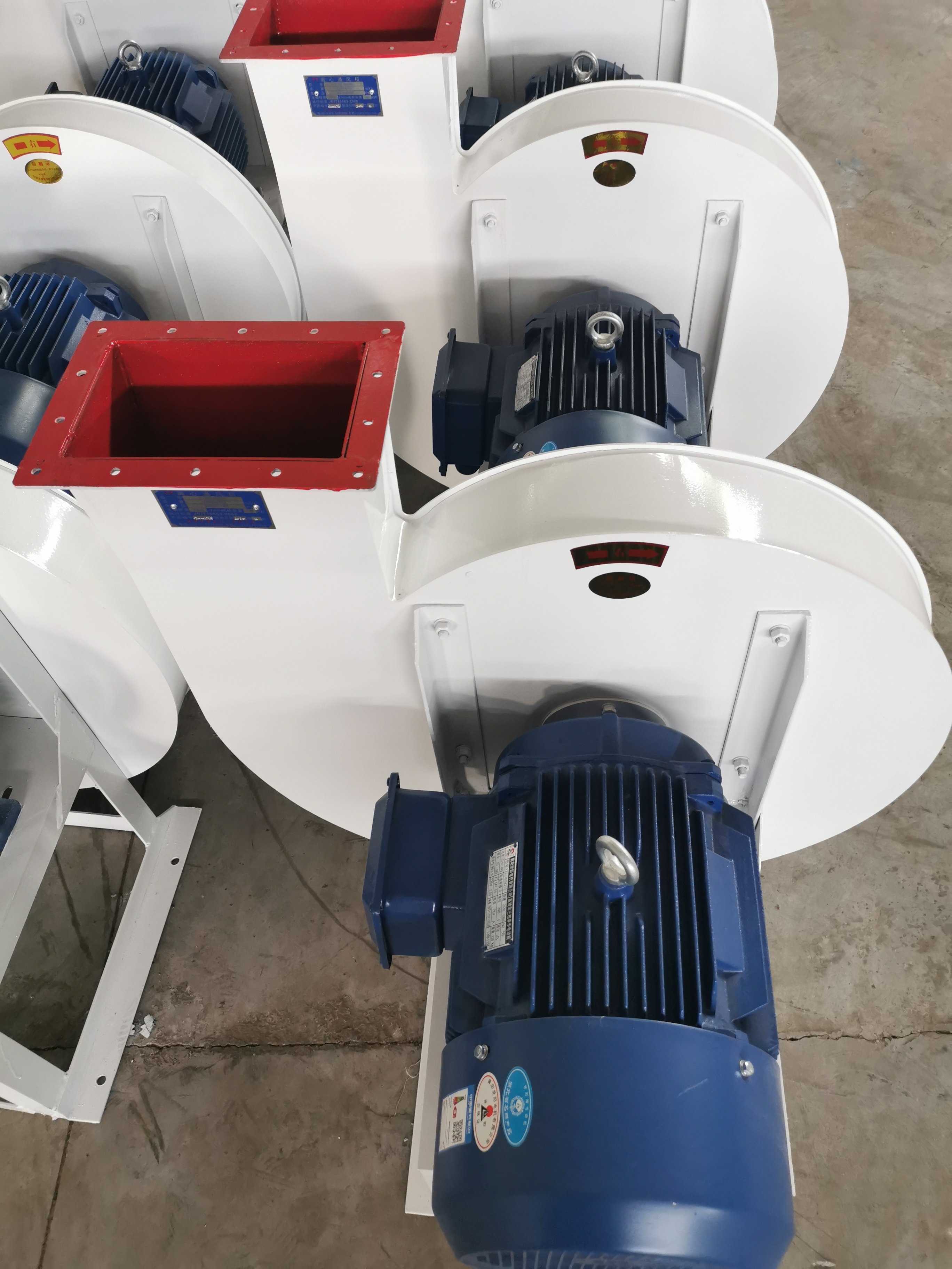 High Pressure Blower Fan for Rice Mill Machine Exhausting and Ventilating China Draught Fan