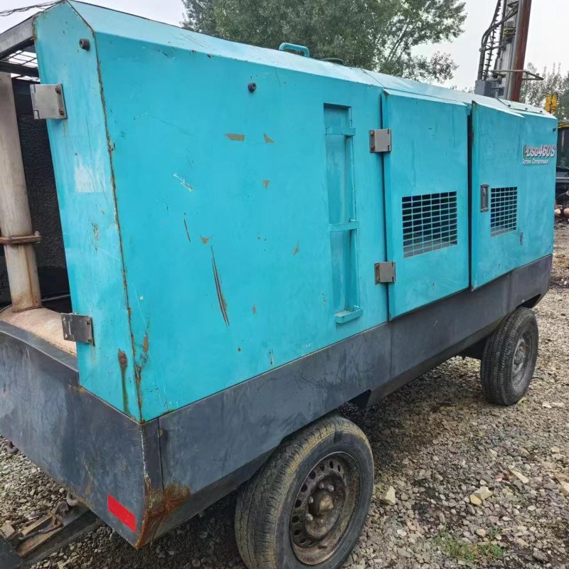 Second Hand air Compressor 14bar Engine Stable diesel Screw air Compressor