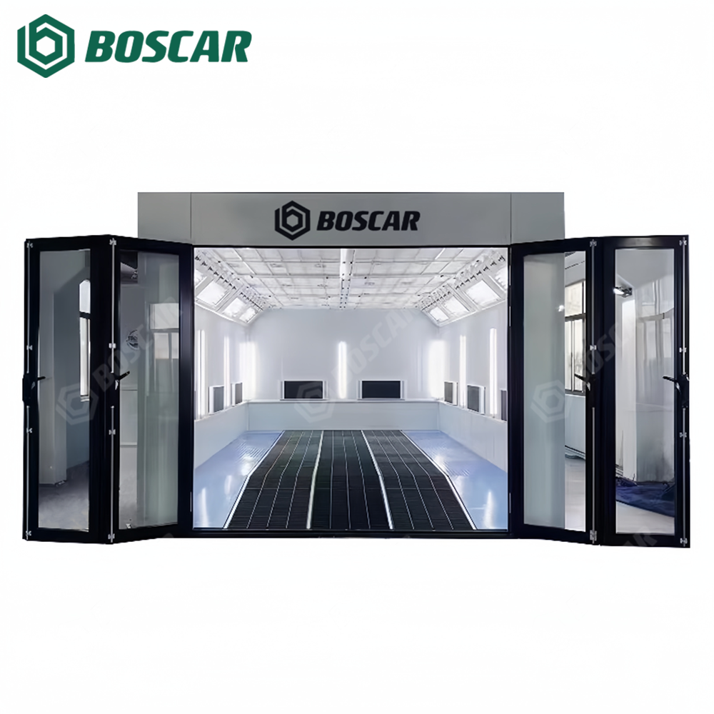 30ft*14ft Luxury Spray Booth Internal 9mx4.5m Electric/Diesel Heating Car Paint Booth Electric heating Spray Booth