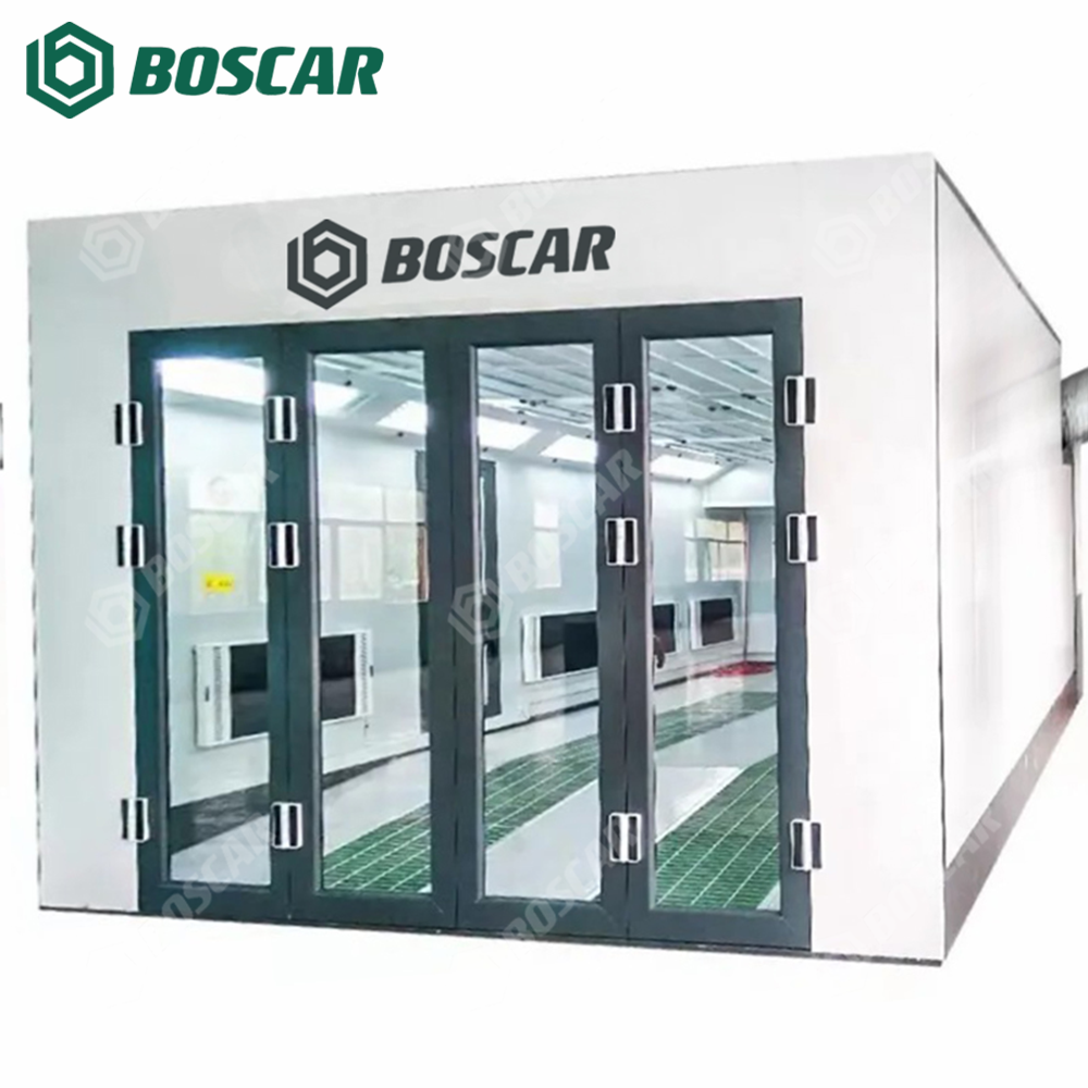 30ft*14ft Luxury Spray Booth Internal 9mx4.5m Electric/Diesel Heating Car Paint Booth Electric heating Spray Booth