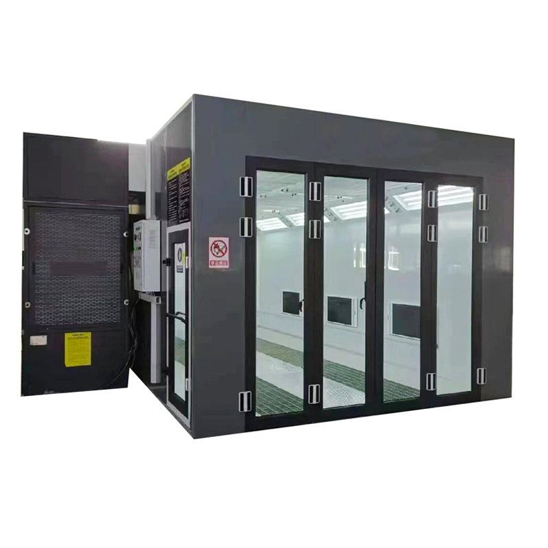 30ft*14ft Luxury Spray Booth Internal 9mx4.5m Electric/Diesel Heating Car Paint Booth Electric heating Spray Booth
