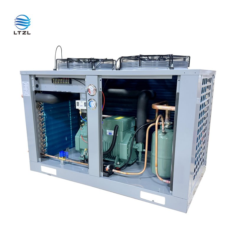 Cold Room Refrigeration Compressor 5hp 380v Refrigeration Unit air Cooled Open Refrigeration Condensing Unit Cold Room Unit