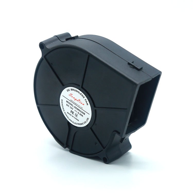 93mm Dc Brushless Blower Fan 93x93x30 2 Pin 9330 Blower Cooling Turbo Fan 12v 24v Dc Centrifugal Blower Fan for Projector