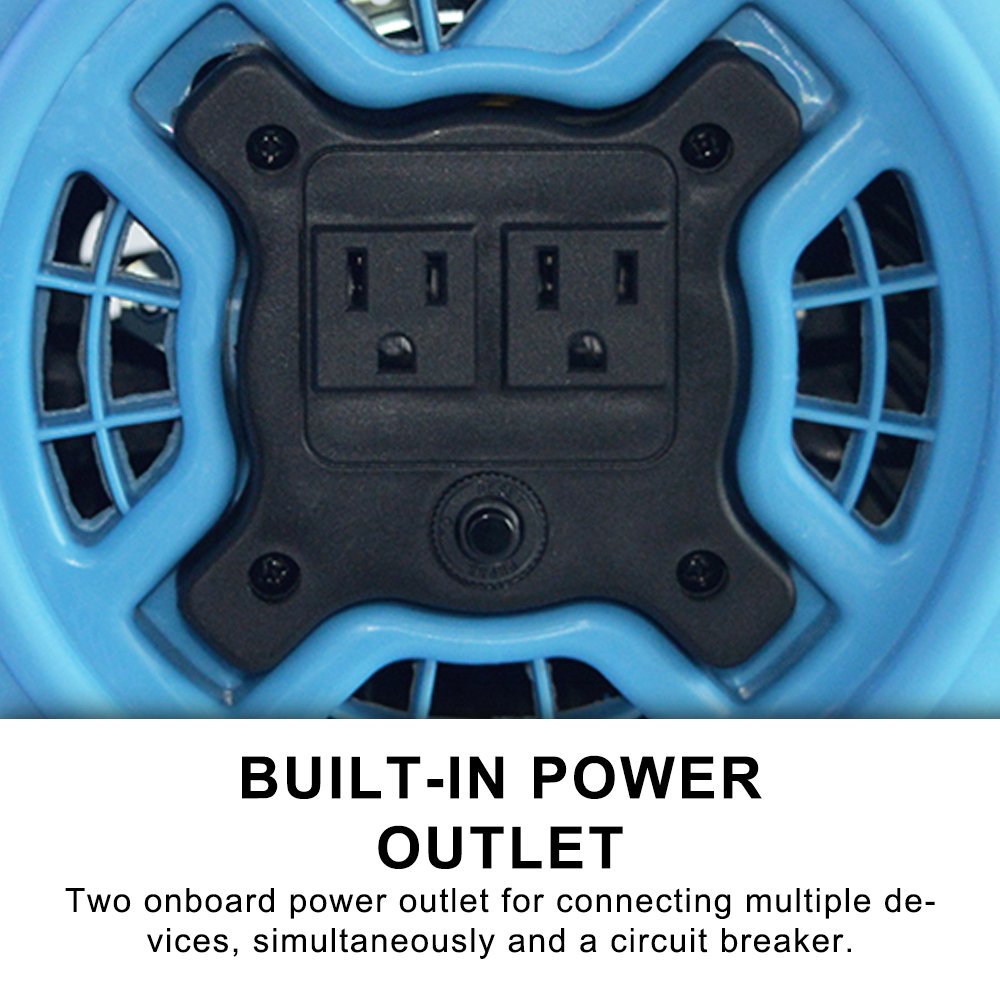 Best Sale 800CFM Carpet Floor Dryer Restoration Air Mover Water Damage Axial Blower Fan Industrial Janitoral