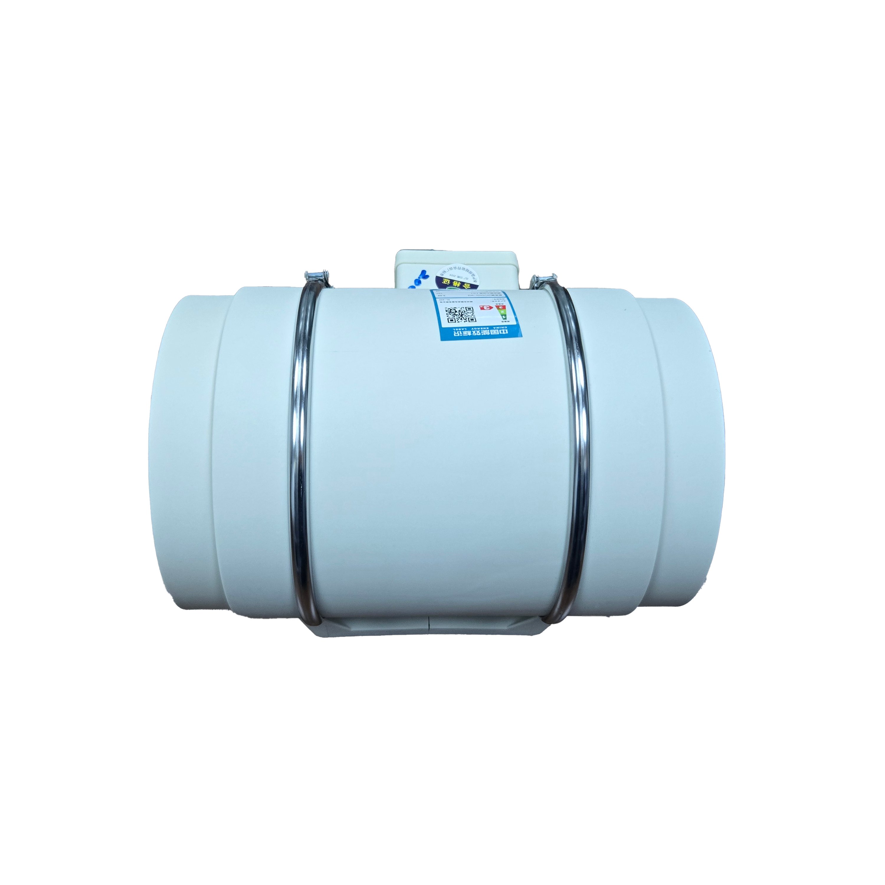 Flow Inline Duct Fan 10 Inch 110-240V 850CFM Exhaust Duct Fan for Building Ventilation